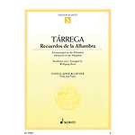 Recuerdos De La Alhambra Memories Of The Alhambra For Viola And Piano