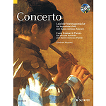 Concerto Easy Pieces For Descant Recorder And Basso Continuo Bk/cd