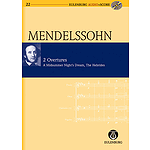 2 Overtures: Op. 21/Op. 36 A Midsummer Night's Dream/The Hebrides