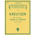 Kreutzer - 42 Studies or Caprices