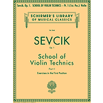 School of Violin Technics, Op. 1 - Book 1