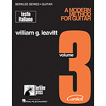 Modern Method For Guitar Vol.3 Italian Edition