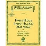 24 Italian Songs & Arias - Medium High Voice (Book/CD)