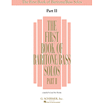The First Book of Baritone/Bass Solos - Part II