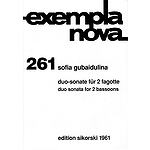 Duo Sonata for Two Bassoons