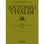Sonata in G Major for Violin and Basso Continuo RV798