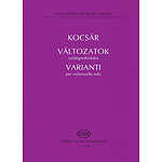 Valtozatok Varianti Violoncello Solo