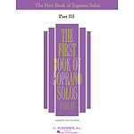 First Book of Soprano Solos - Part III