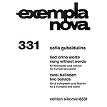 Song Without Words & Two Ballads