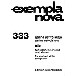 Trio for Clarinet, Violin, and Piano