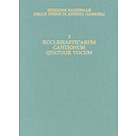 Edizione Nazionale Delle Opere Di Andrea Gabrieli - Volume 7