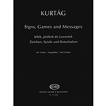 Signs, Games and Messages for Violin