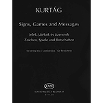 Signs, Games and Messages for String Trio