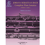 Bach Complete Flute Sonatas - Volumes 1 and 2
