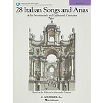28 Italian Songs & Arias of the 17th & 18th Centuries
