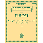21 Etudes for the Violoncello, Complete Books 1 & 2