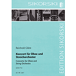 Concerto For Oboe And String Orchestra Score