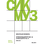 String Quartet No. 14 Op. 122 Score And Parts