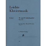 Easy Piano Music of the 18th and 19th Century - Volume II