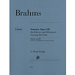 Sonatas for Piano and Clarinet (or Viola) Op. 120, No. 1 and 2