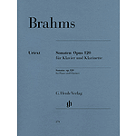 Sonatas for Piano and Clarinet (Bb) (or Viola) Op. 120, Nos. 1 and 2
