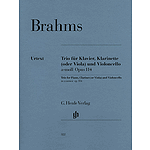 Clarinet Trio A minor Op. 114 for Piano, Clarinet, and Violoncello
