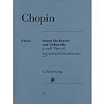 Sonata for Violoncello and Piano G minor Op. 65