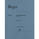 5 Humoresques for Piano Op. 20