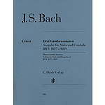 Sonatas for Viola da Gamba and Harpsichord BWV 1027-1029