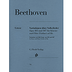 Variations on Folk Songs, Op. 105 and 107