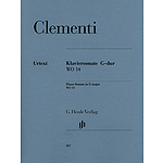 Piano Sonata in G Major WO 14