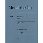 Piano Works, Volume I