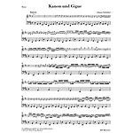 Canon and Gigue for Three Violins and Basso Continuo in D Major
