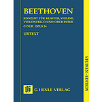 Concerto for Piano, Violin, Violoncello, and Orchestra C Major Op. 56