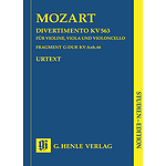 String Trio E Flat Major K.563