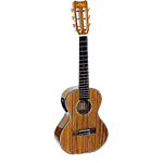Lanikai CK-6E Curly Koa Series 6-string Acoustic-Electric Tenor Ukulele