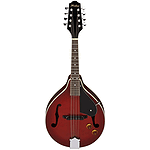 Hohner HMAE-TR A-style Acoustic-Electric Mandolin - Transparent Red
