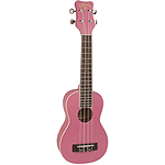 Kohala Rainbow Series Coral Pink Soprano Ukulele