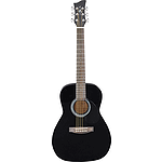 Jay Turser JJ43 3/4-size Acoustic Guitar - Black