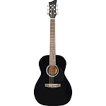 Jay Turser JJ43-PAK 3/4-size Acoustic Guitar Starter Pack - Black