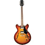 Jay Turser JT-133 Semi-hollow Body Electric Guitar - Tobacco Sunburst