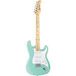 Jay Turser JT-300M Strat-style Electric Guitar - Sea Foam Green