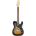 Jay Turser JT-LTCRUSDLX Electric Guitar - Antique Natural Sunburst