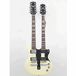 Jay Turser JT-XG2 Doubleneck Electric Guitar - Ivory