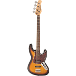 Jay Turser JTB-402 4-string Bass Guitar - Tobacco Sunburst