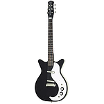 Danelectro Original Factory Spec Model 59 "O" Lefty Electric Guitar - Black, Left-Handed Version
