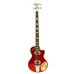 Italia Maranello Bass 4-string Bass Guitar - Red