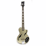 Italia Maranello Z Bass 4-string Bass Guitar - Silver
