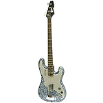 Italia Modulo Bass 4-string Bass Guitar - Grey Pearloid