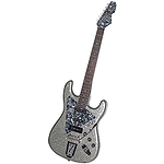 Italia Modulo T3 Electric Guitar - Silver